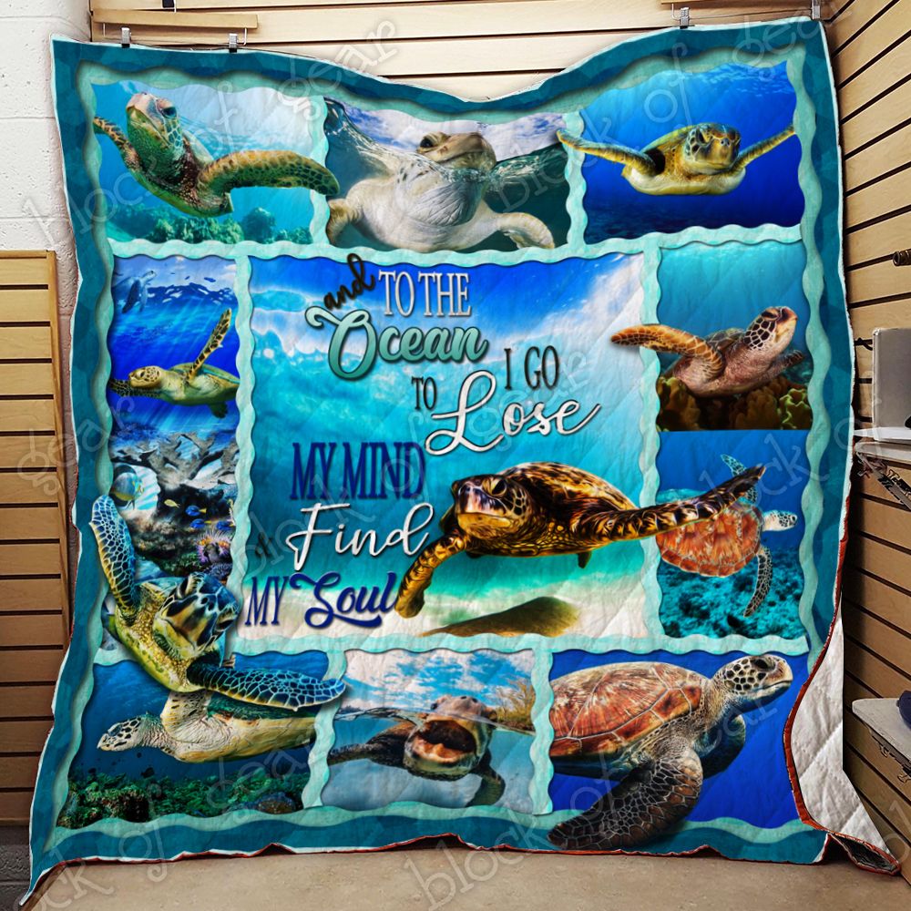 Sea Turtle Quilt Thl953 Dhc11122105Dd
