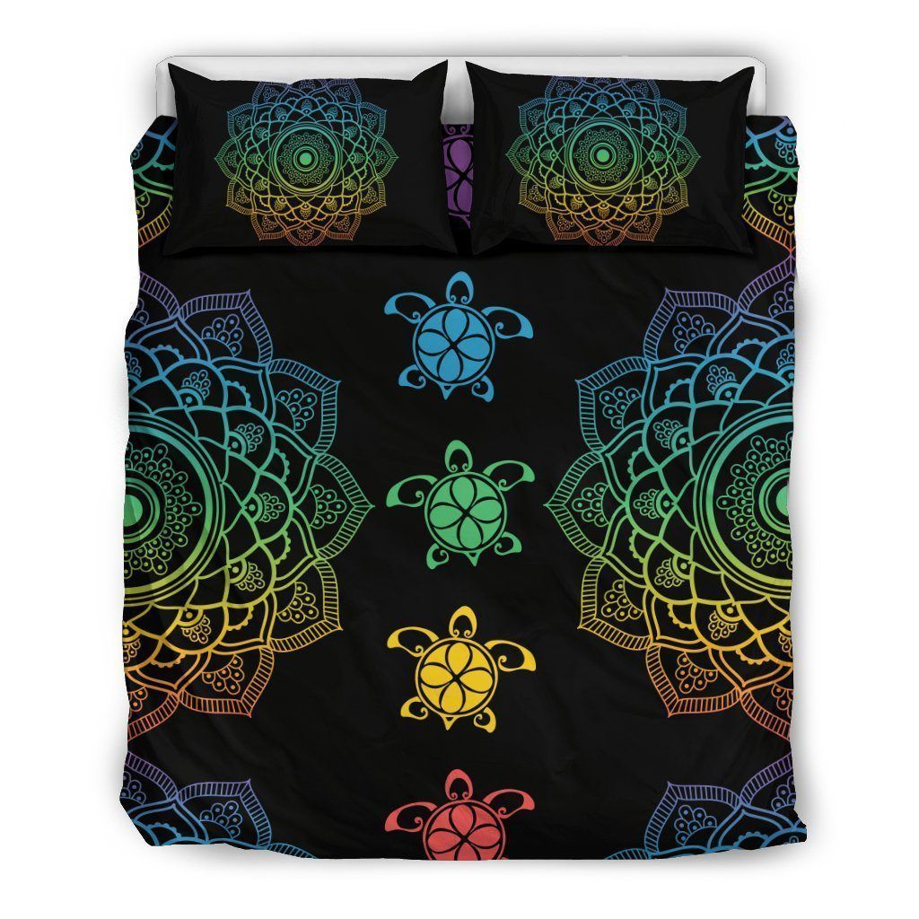 Sea Turtle Trip Colorful Bedding Set