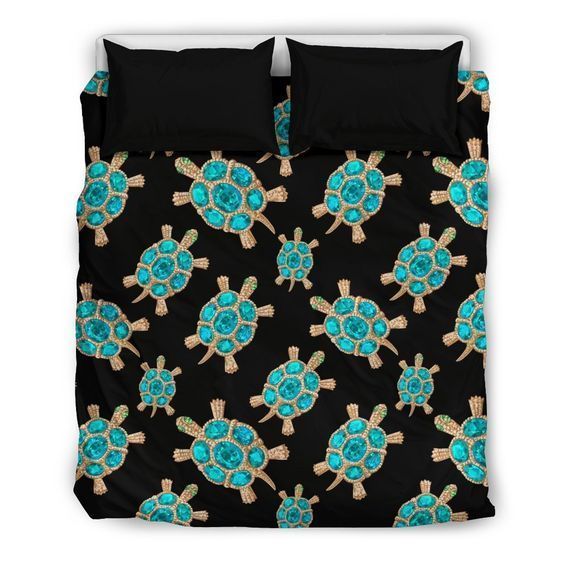 Sea Turtle Turquoise Bedding Set