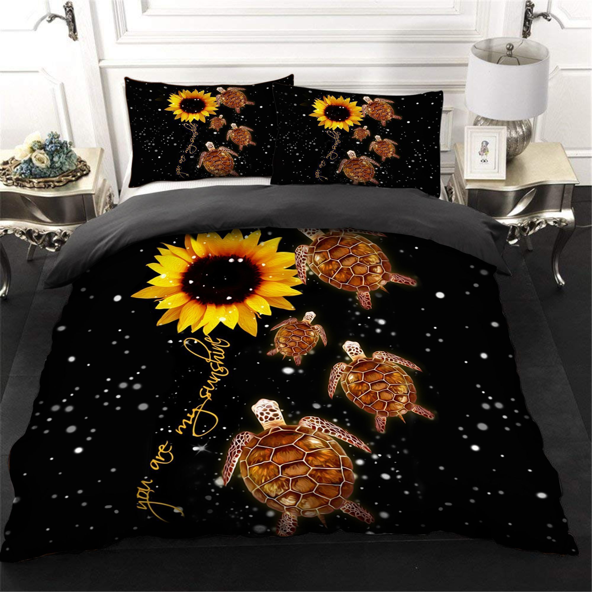 Sea Turtle You Are My Sunshine Bedding Set