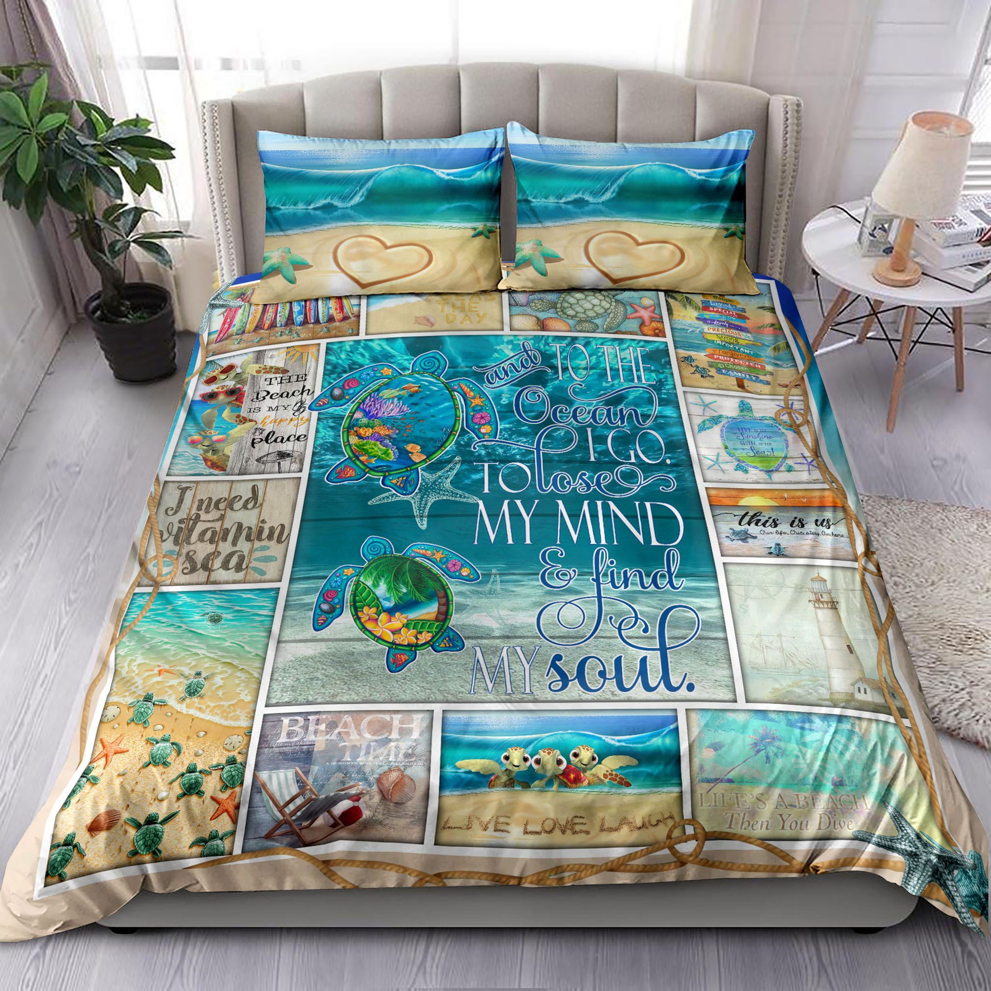 Sea Turtles Summer Bedding Set