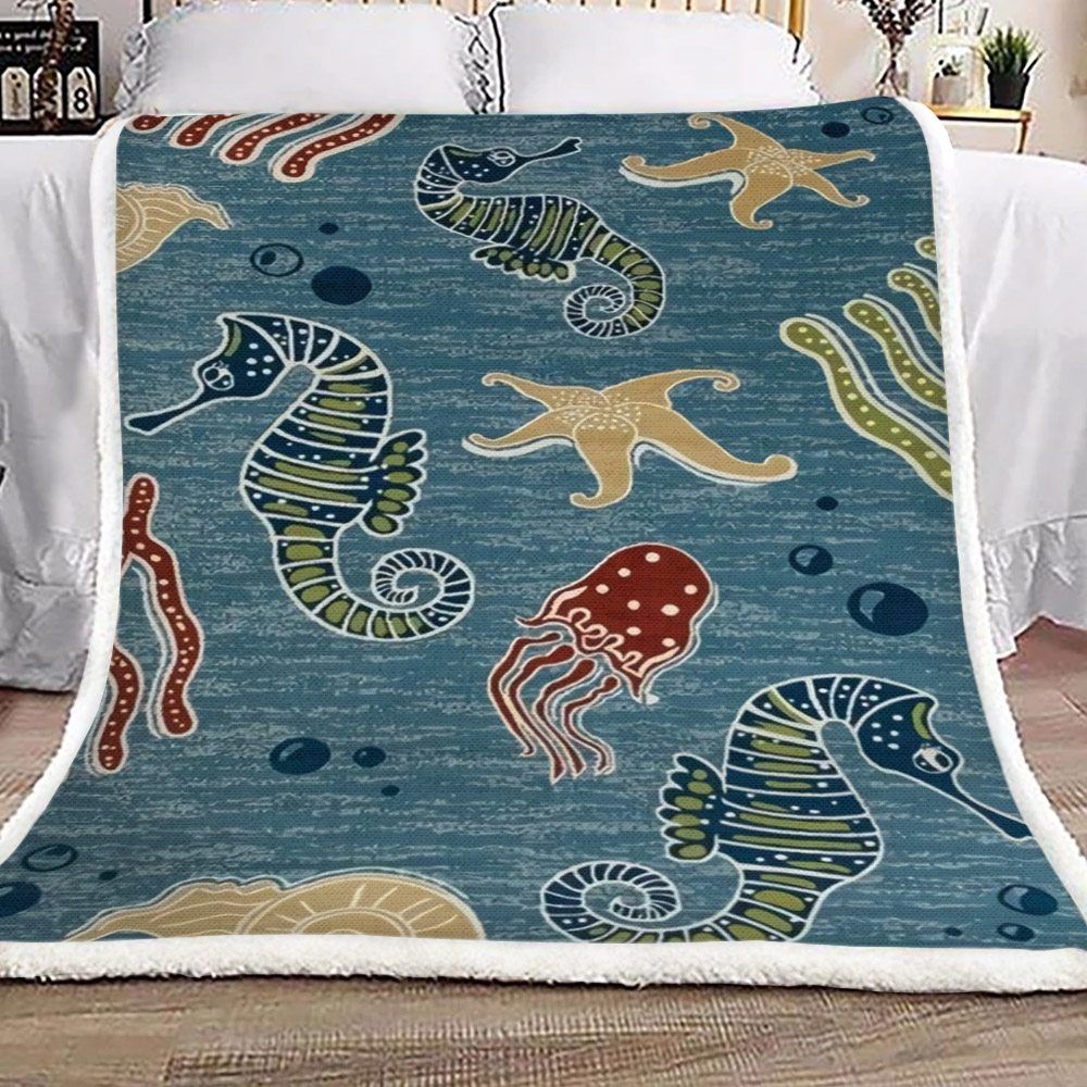 Seahorse Sherpa Fleece