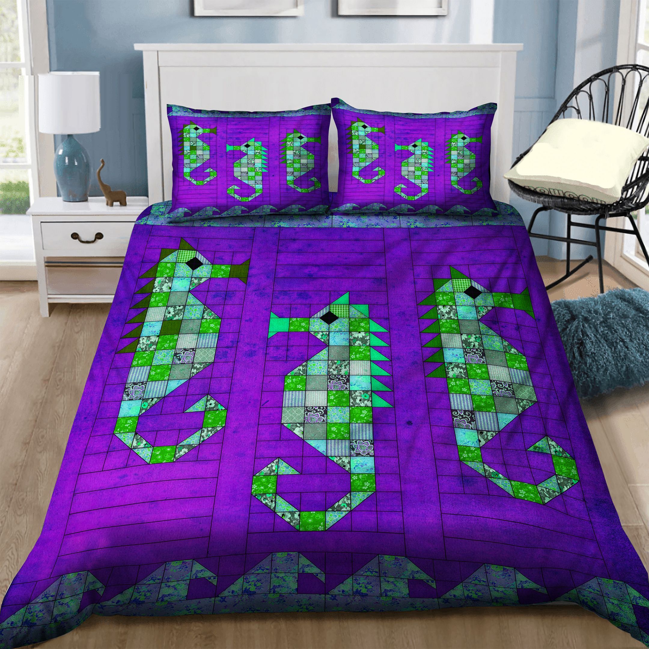 Seahorse Bedding Set