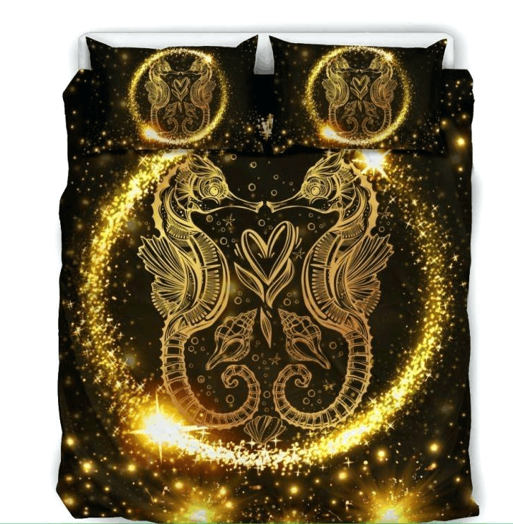 Seahorse Couple Bedding Set