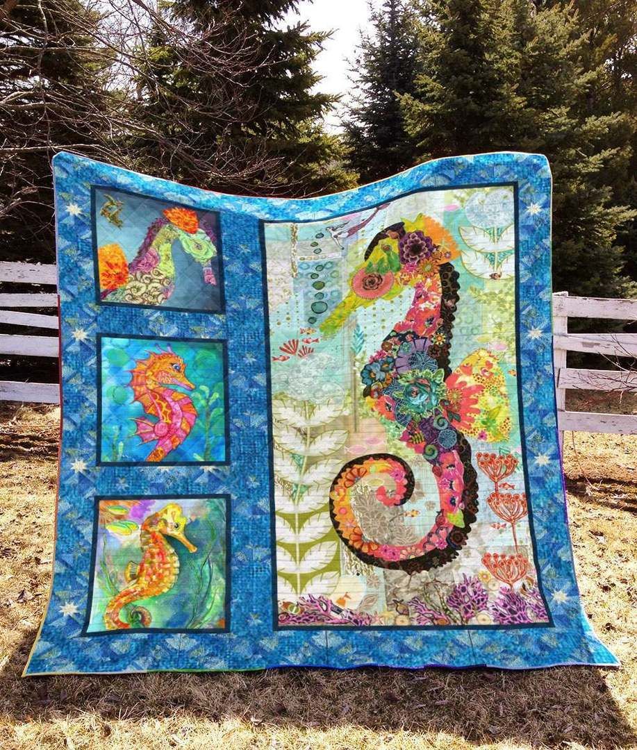 Seahorse YE170709A TBG Quilt Blanket