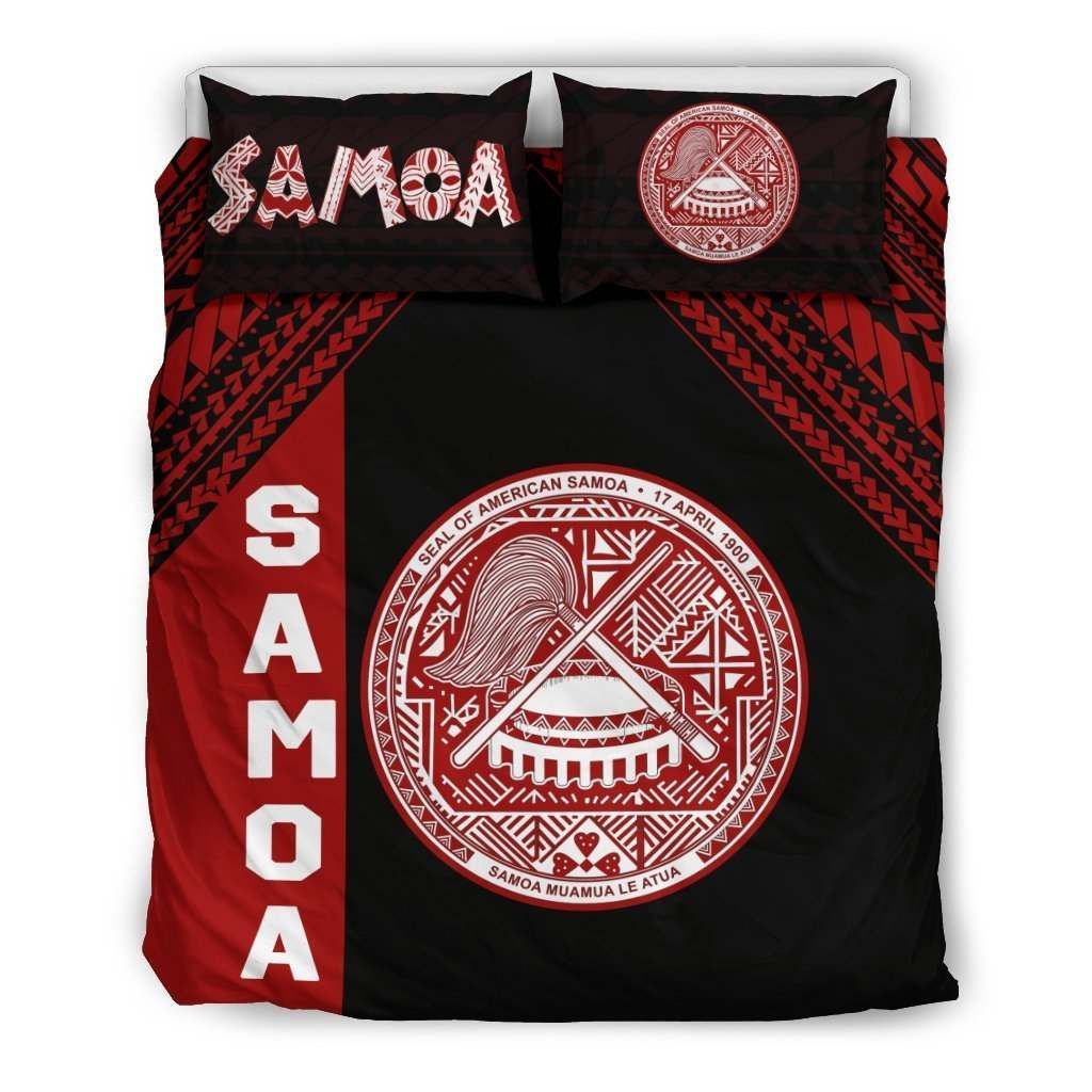 Seal Of American Samoa Bedding Set