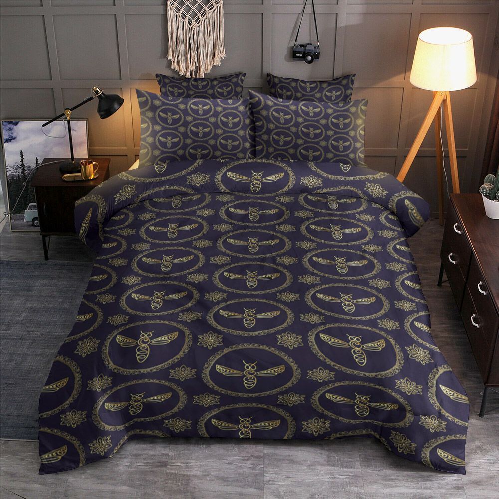 Seamless Bee Bedding Set