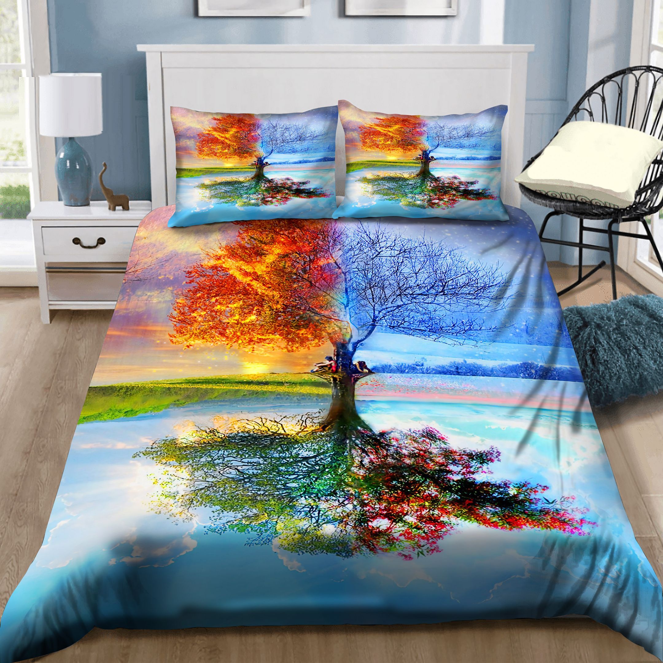 Season Tree Bedding Set