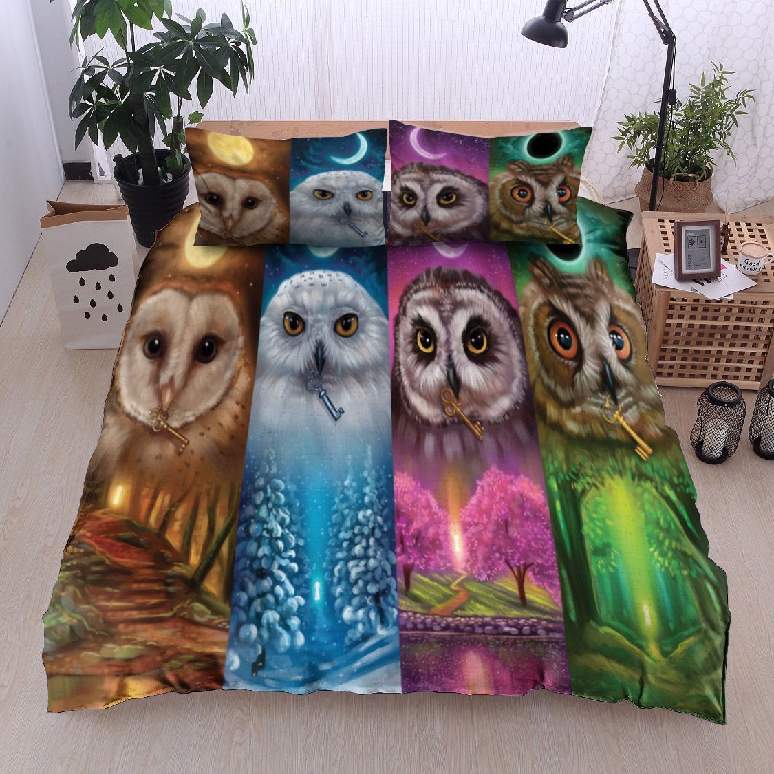 Seasons Owl Bedding Set