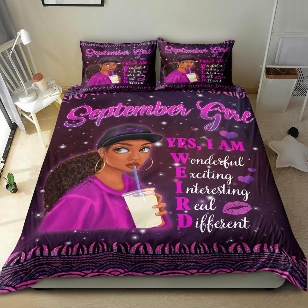 September Girl Bedding Set