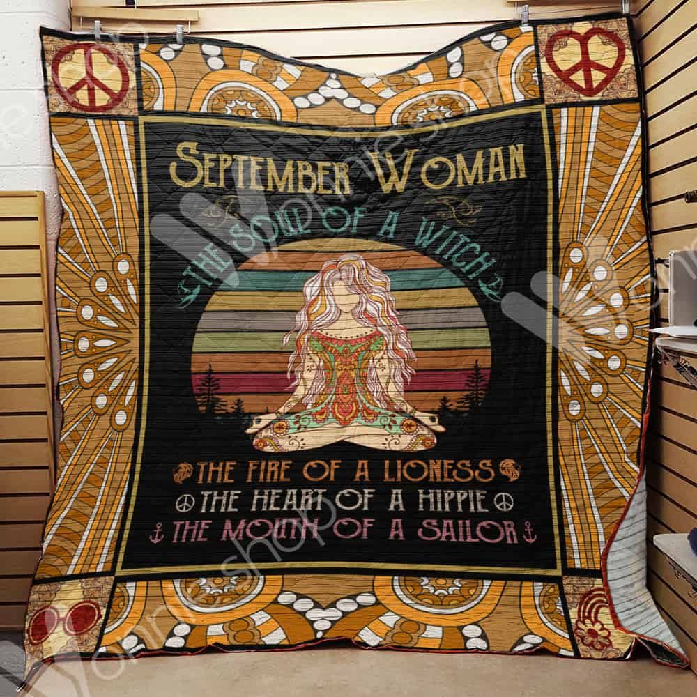 September Hippie Girl Quilt Blanket DHC01021430TD