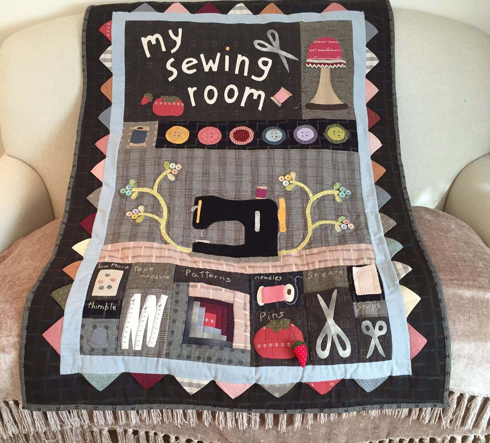 Sewing CLA1110461Q Quilt Blanket