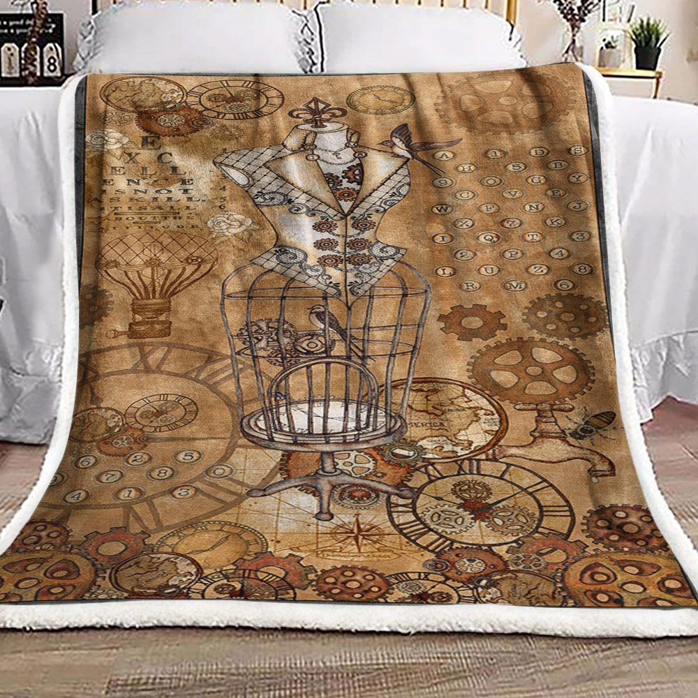 Sewing Sherpa Fleece Blanket