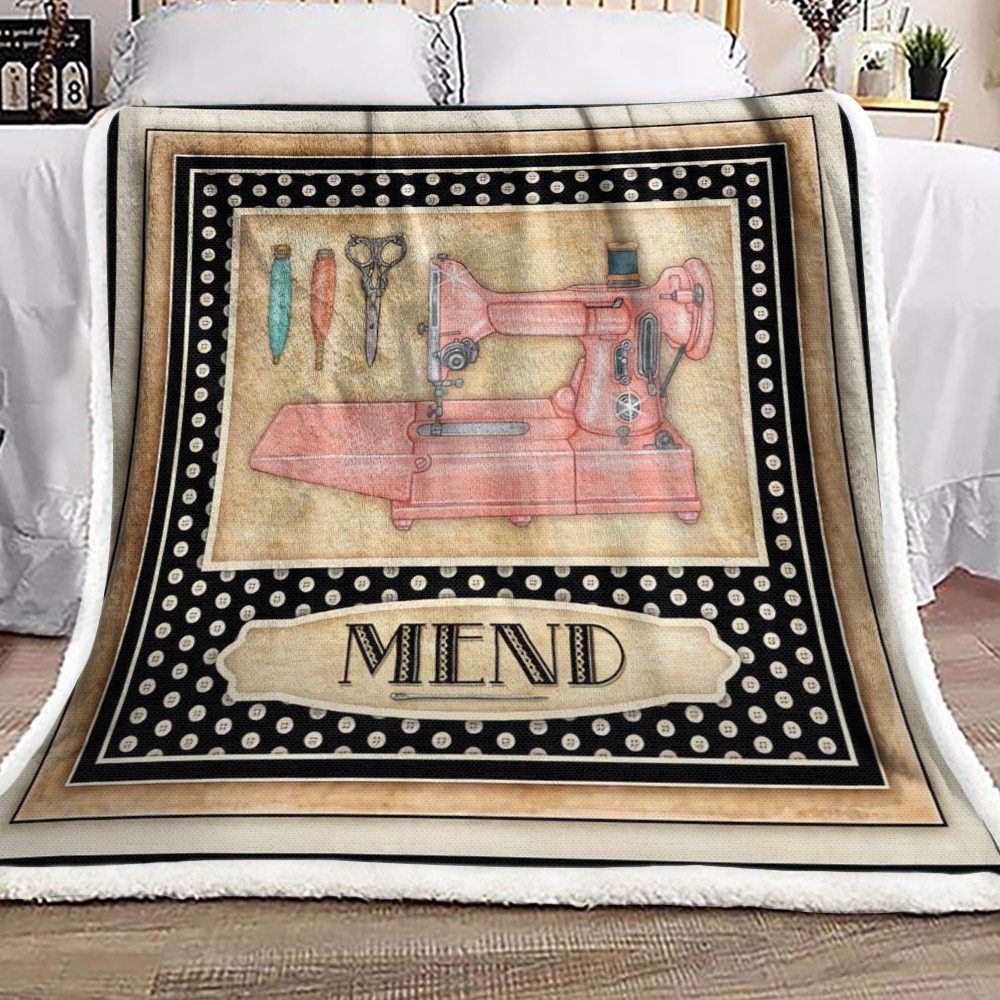 Sewing Sherpa Fleece Blanket