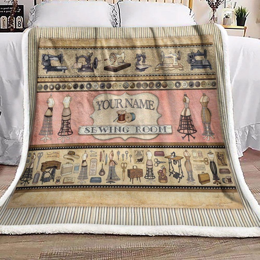 Sewing Sherpa Fleece Blanket