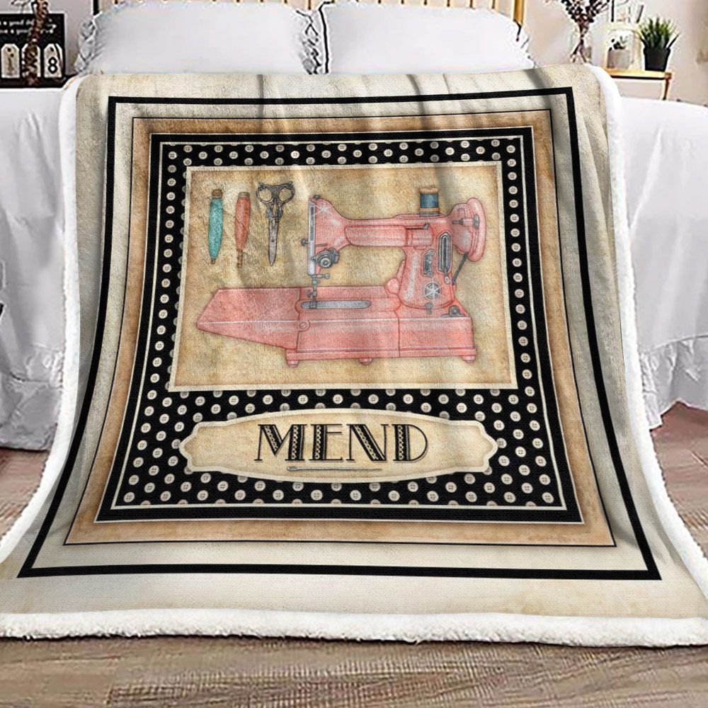 Sewing Sherpa Fleece Blanket