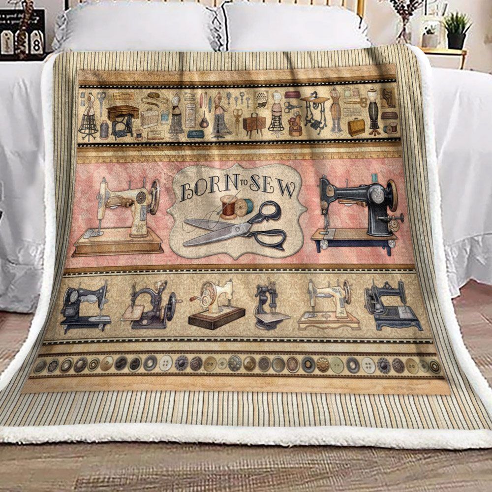 Sewing Sherpa Fleece Blanket