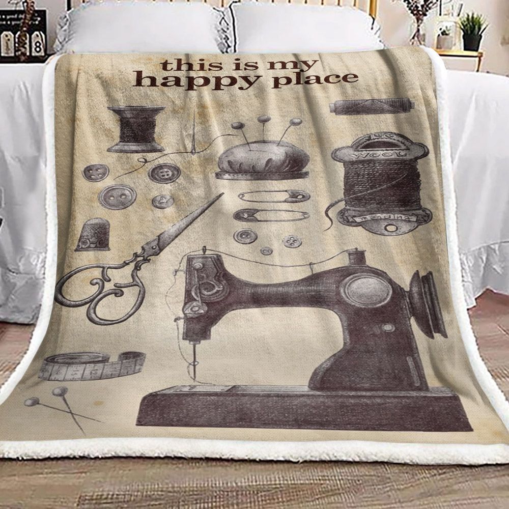Sewing Sherpa Fleece Blanket