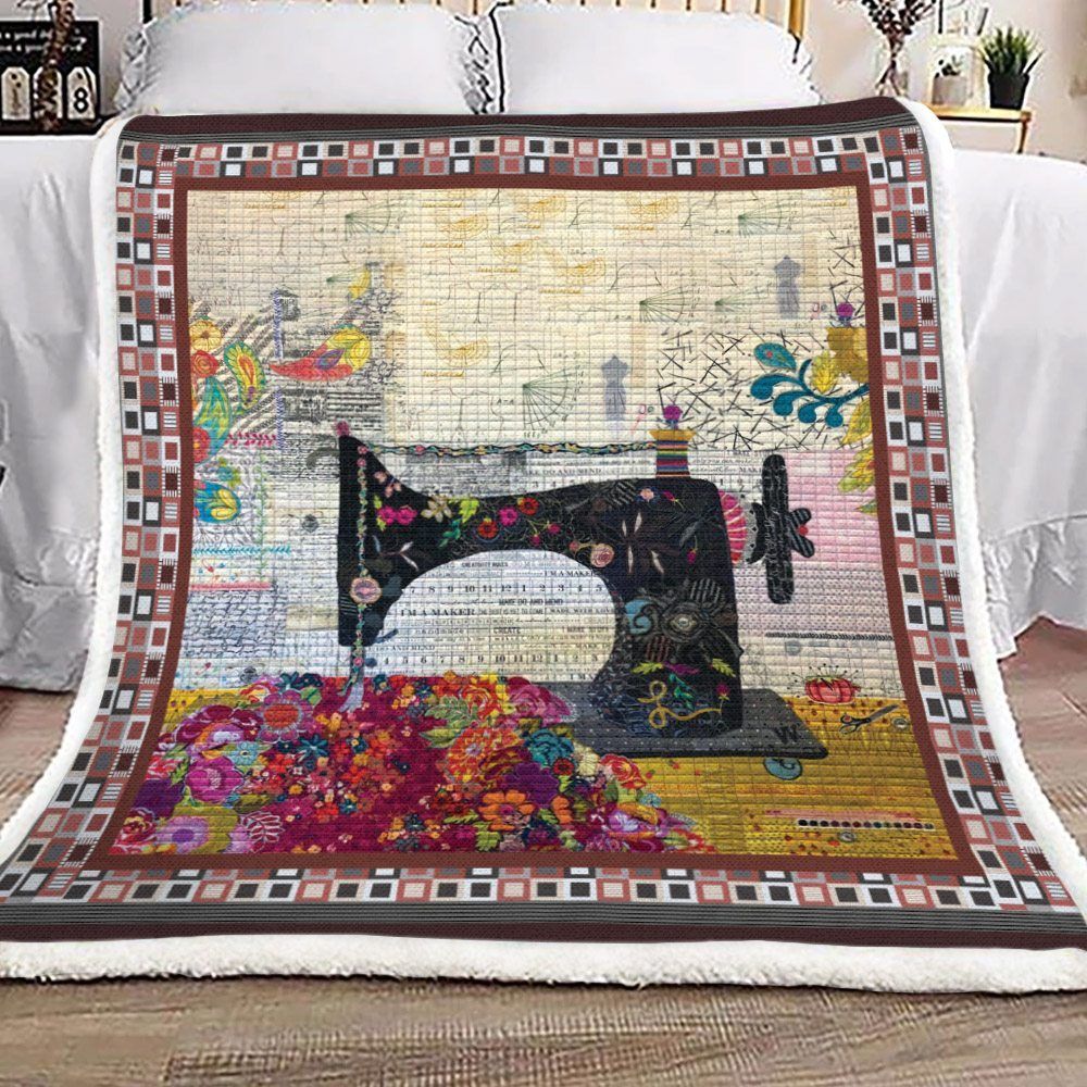 Sewing Machine Sherpa Fleece