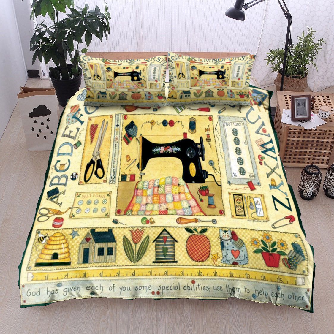 Sewing Bedding Set