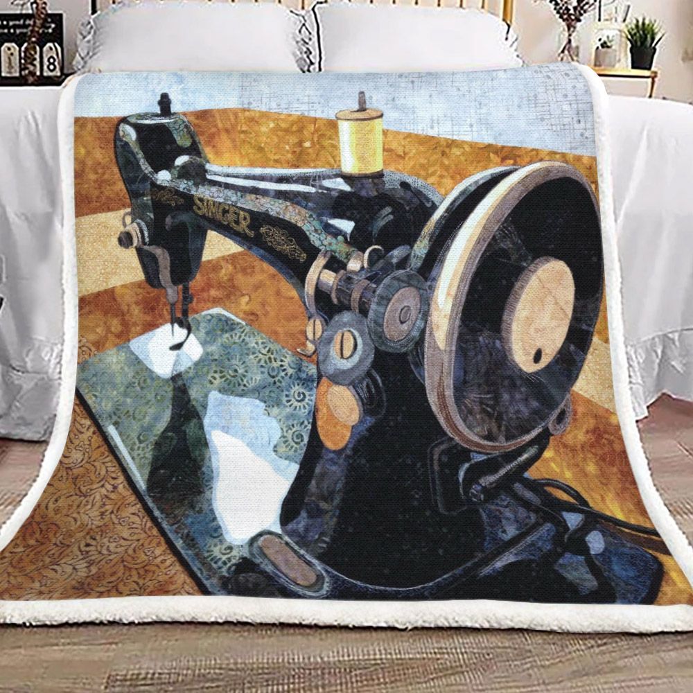 Sewing Sherpa Fleece Blanket