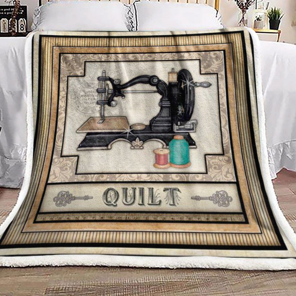 Sewing Sherpa Fleece Blanket