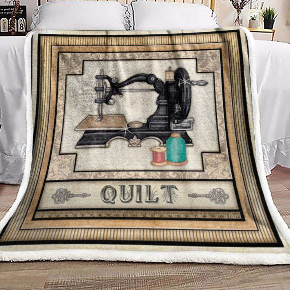 Sewing Sherpa Fleece Blanket