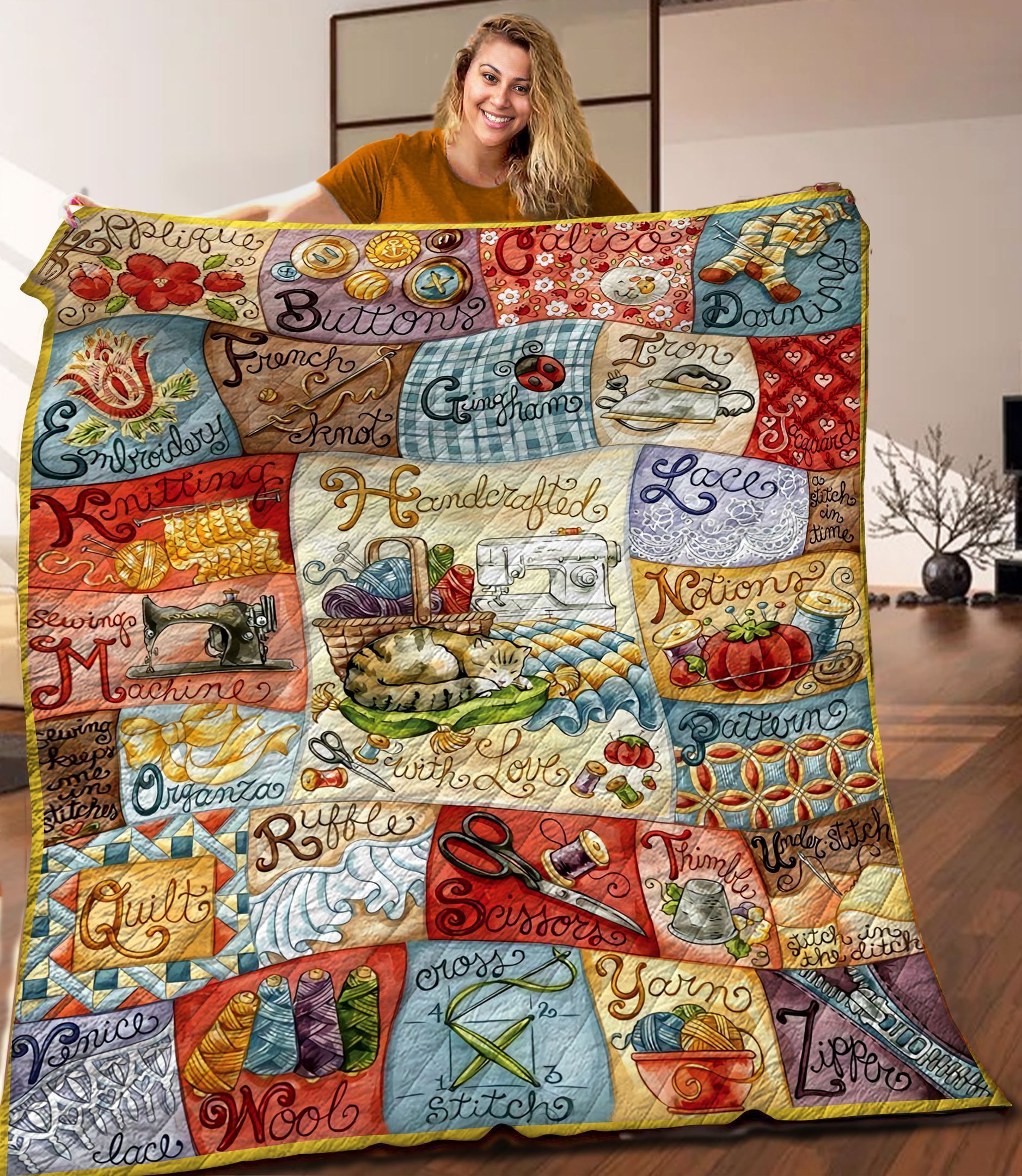 Sewing Quilt Blanket C9B040323TY