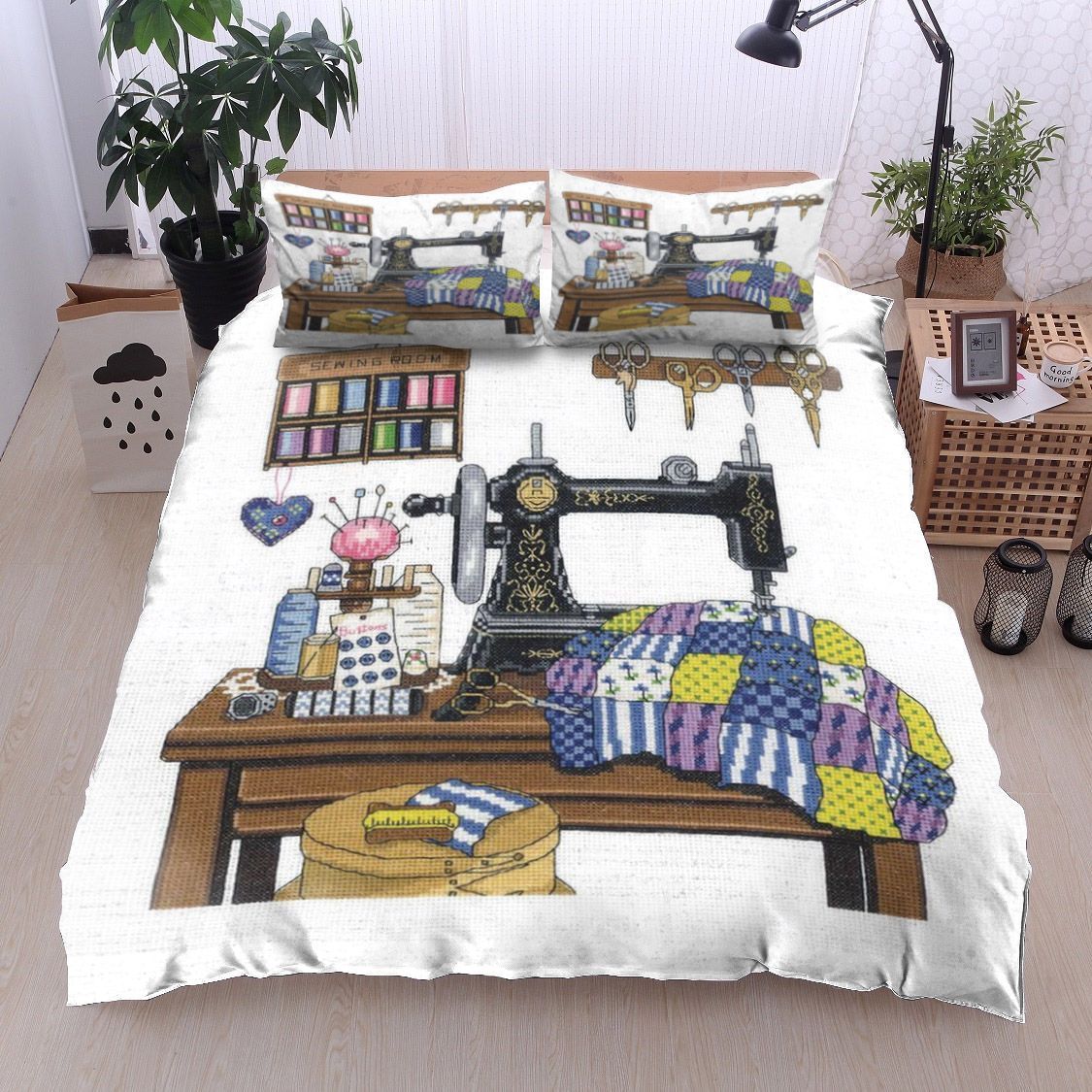Sewing Room Bedding Set