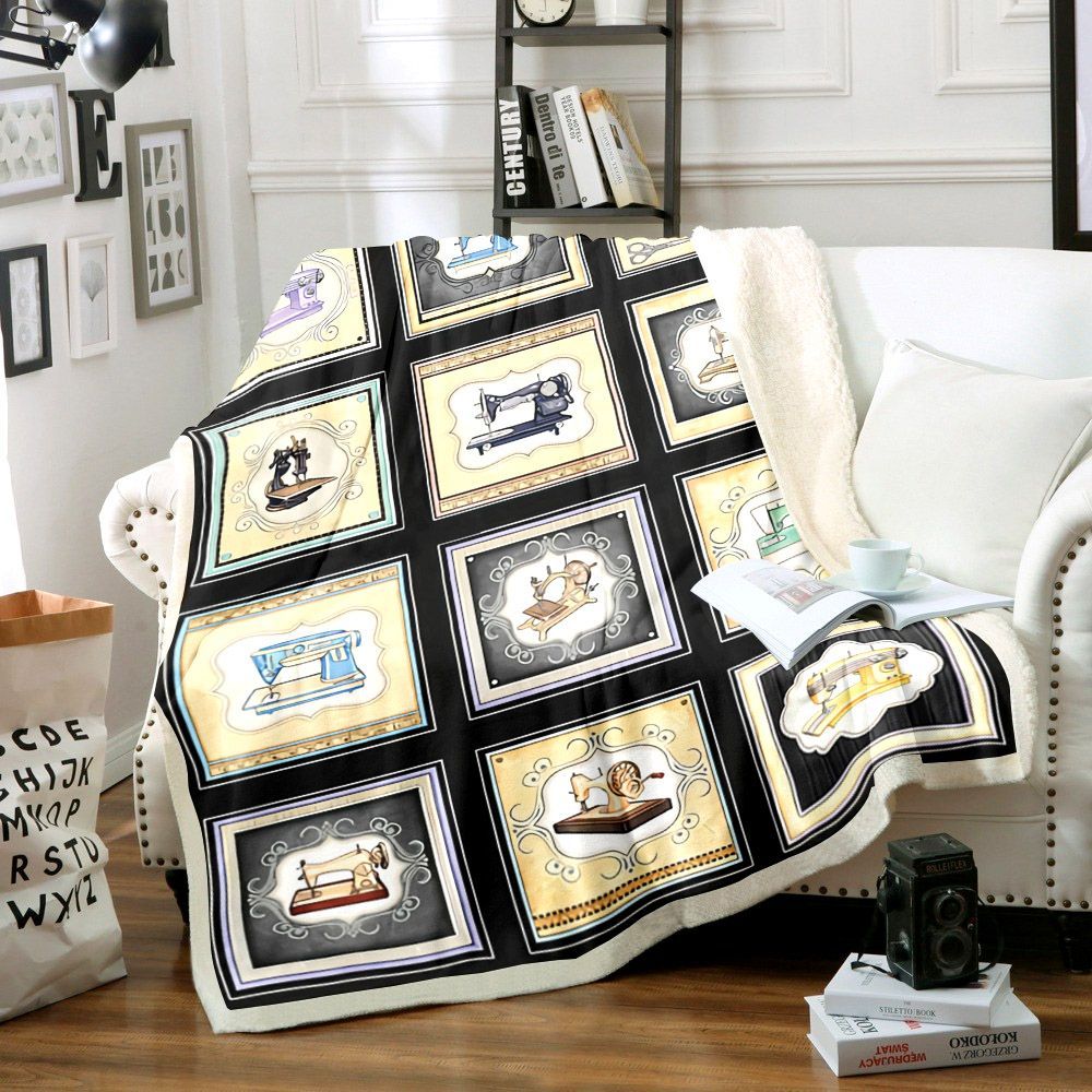 Sewing Sherpa Fleece Blanket