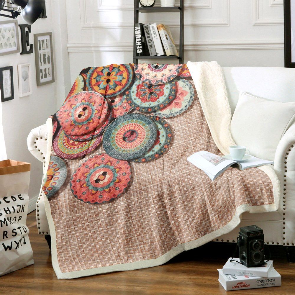 Sewing Sherpa Fleece Blanket