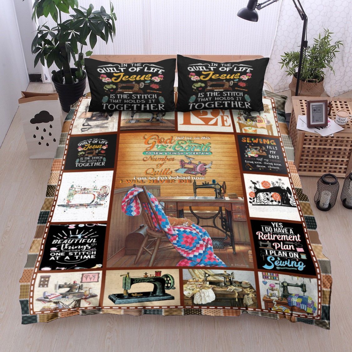 Sewing Bedding Set