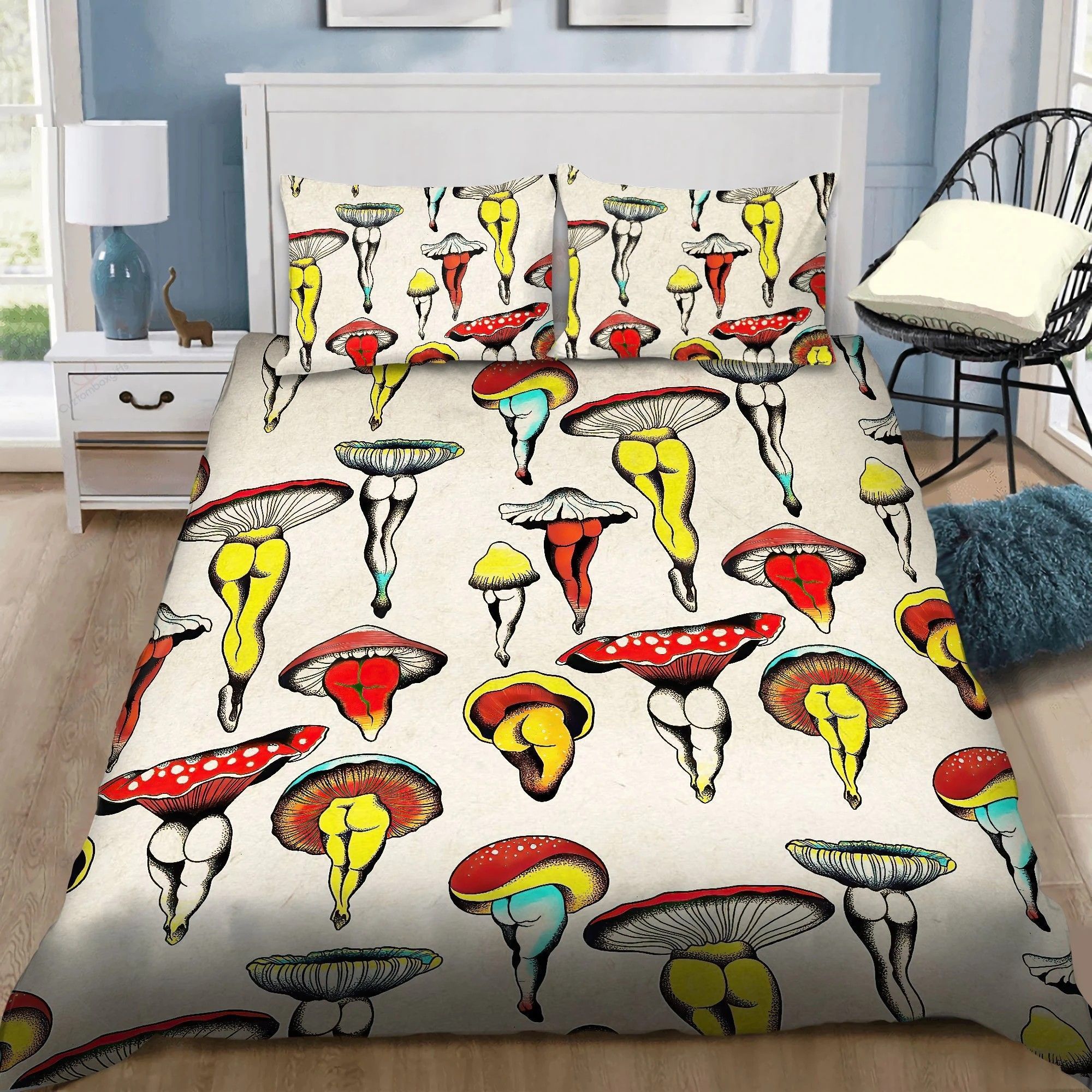 Sexy Mushroom Bedding Set