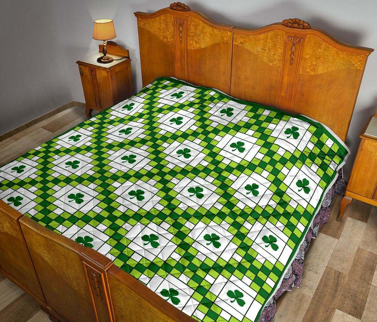 SHAMROCK PATTERN PX QUILT DHC281111508DD