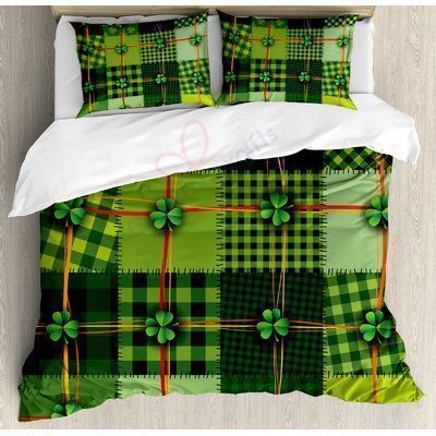 Shamrock St Patricks Day Bedding Set