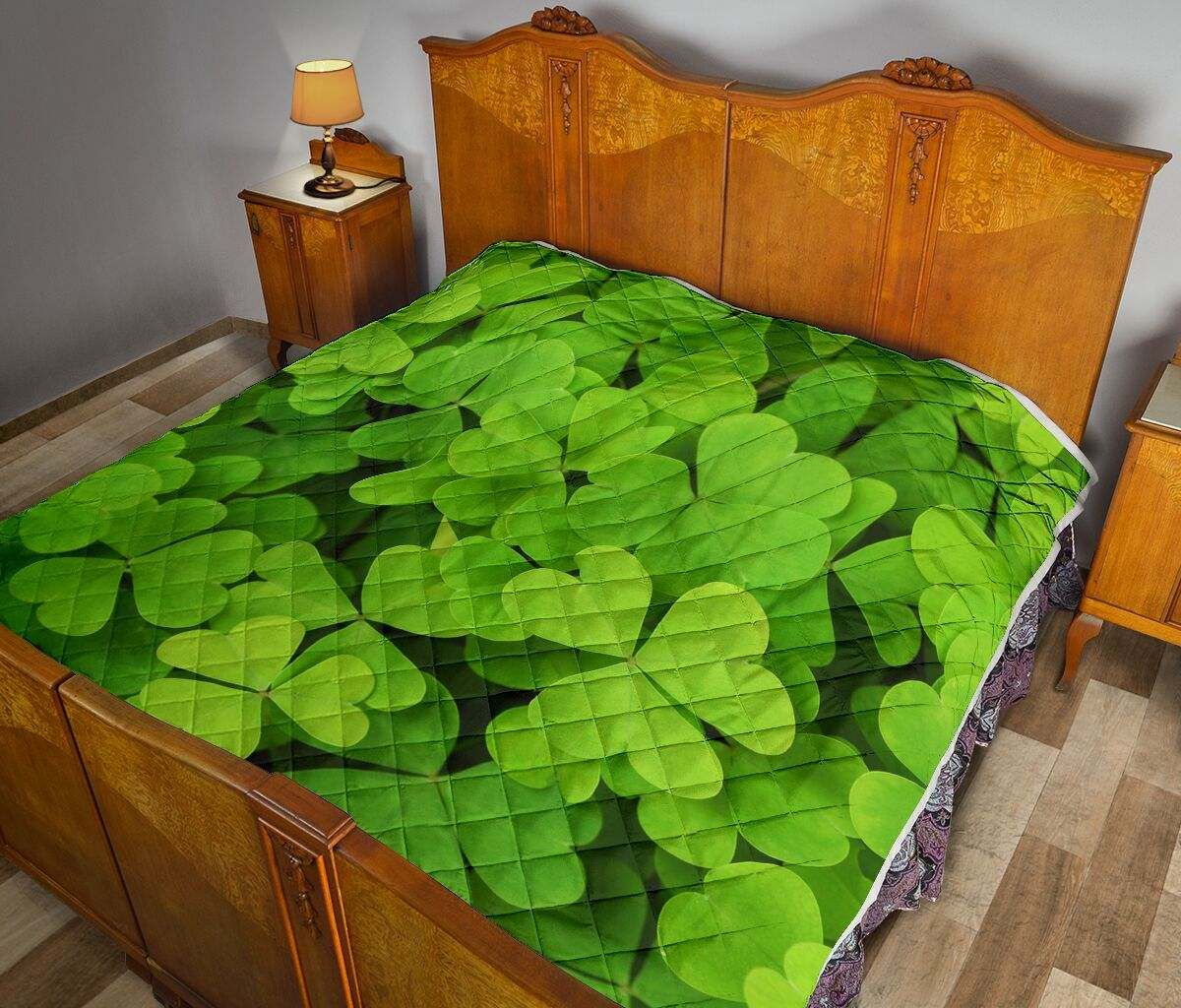 shamrock wallpaper quilt DHC281111470DD