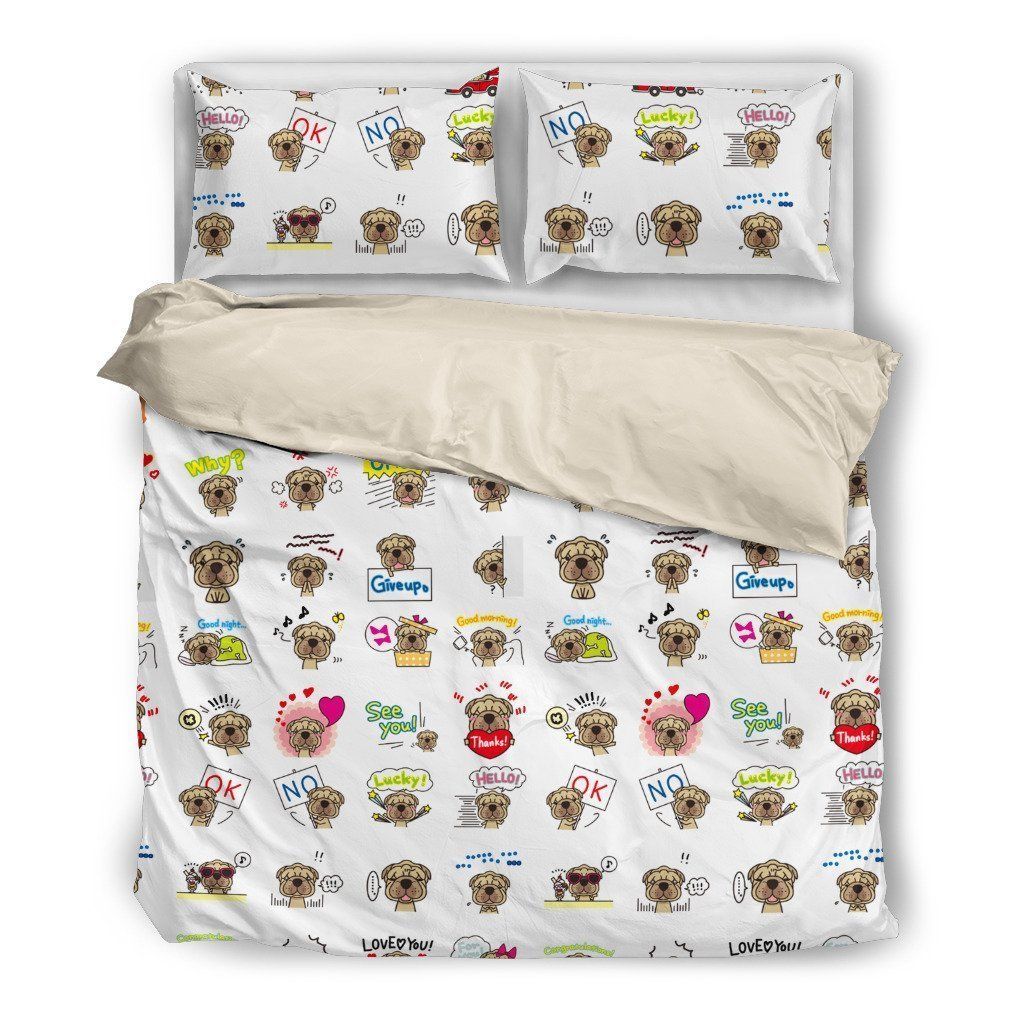 Shar Pei Bedding Set