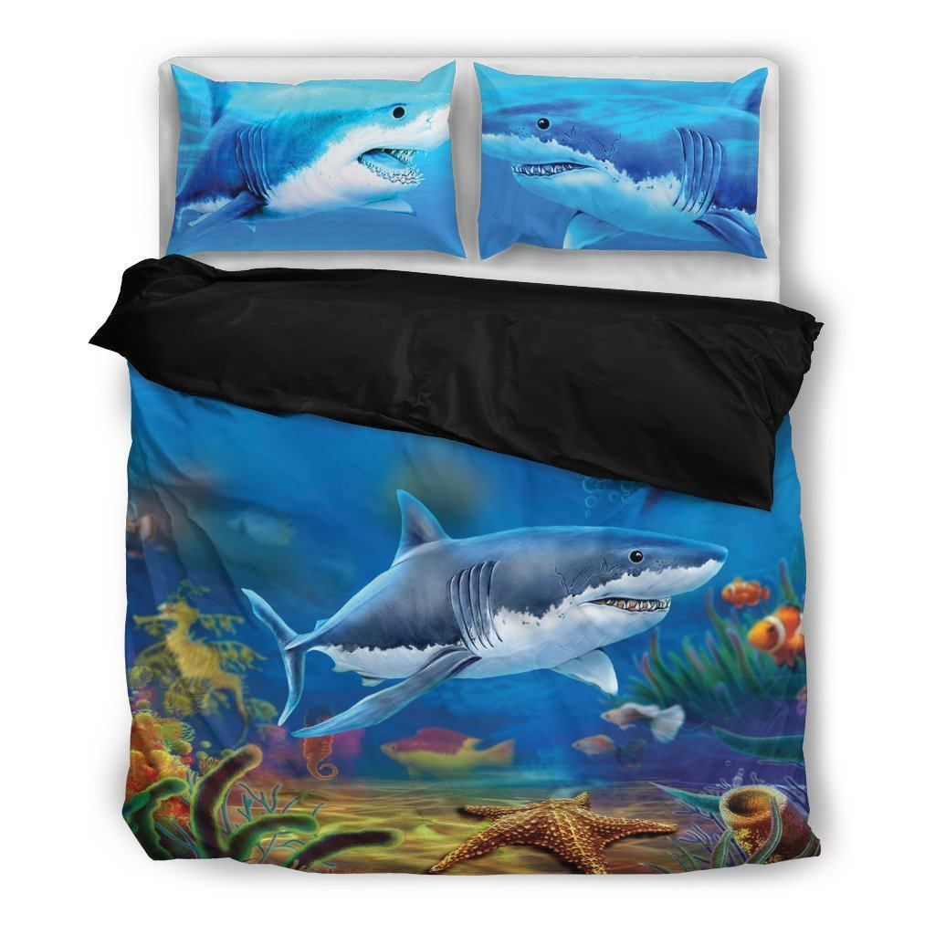 Shark Aquatic Themed Bedding Set