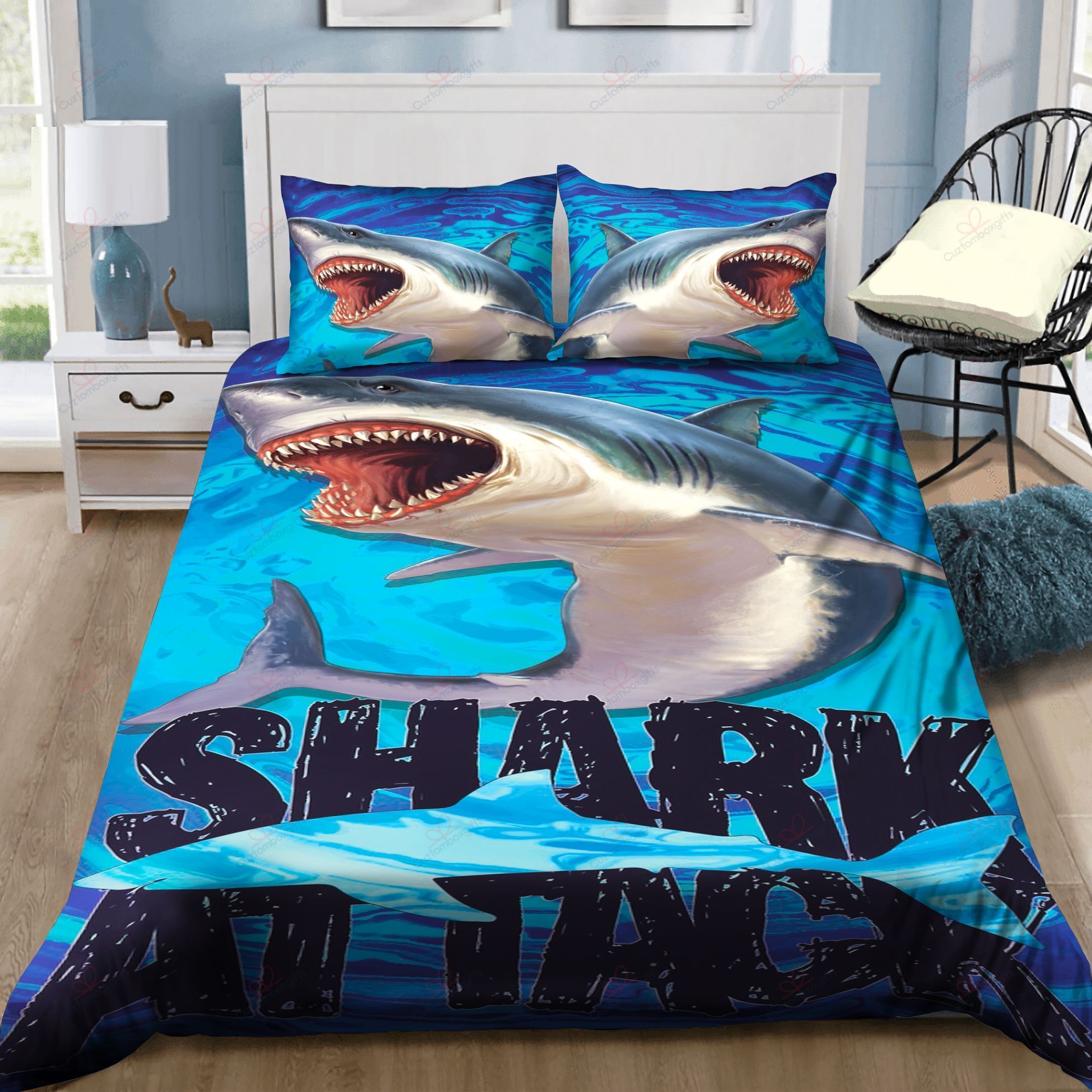 Shark Attack Bedding Set