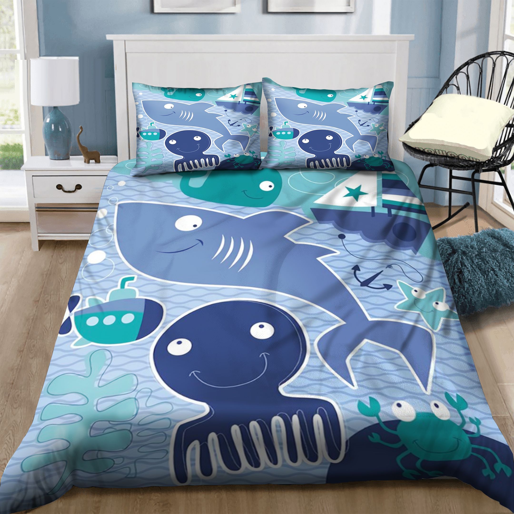 Shark Bedding Set