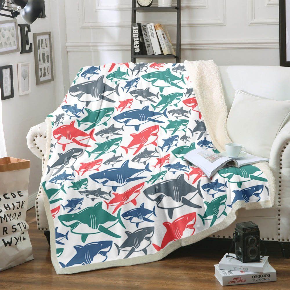 Shark Sherpa Fleece