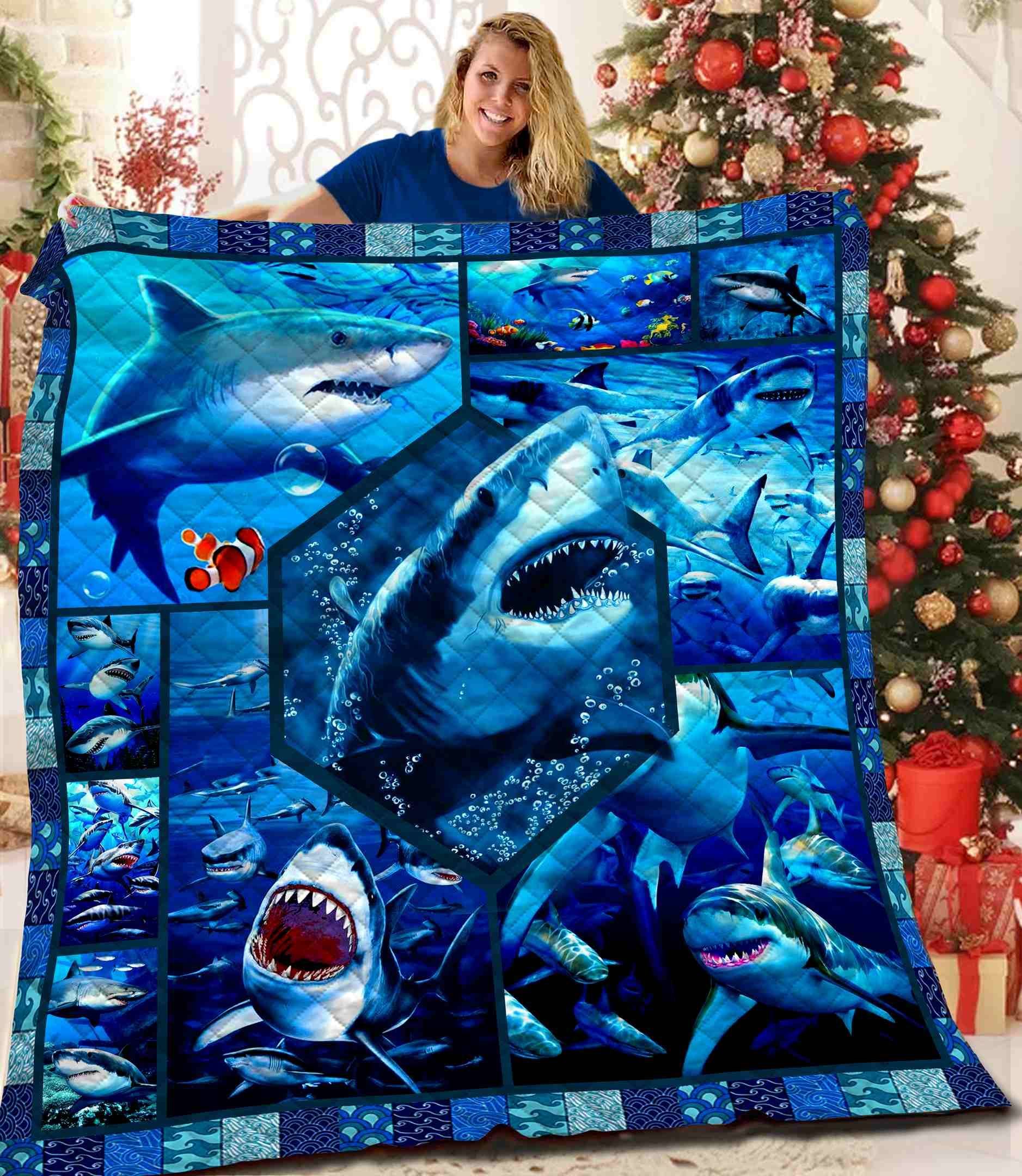 Shark Quilt Blanket BBB271106NB