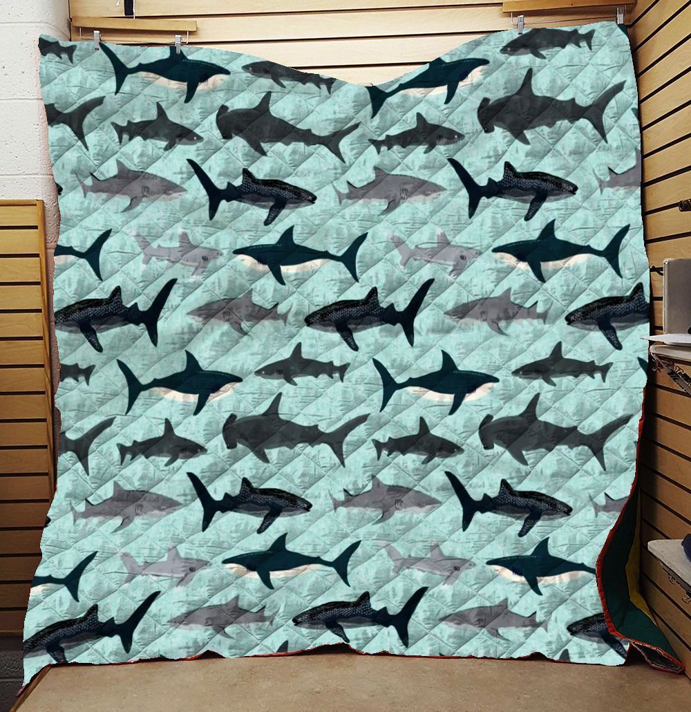 Shark Quilt Blanket C9B0504123NH