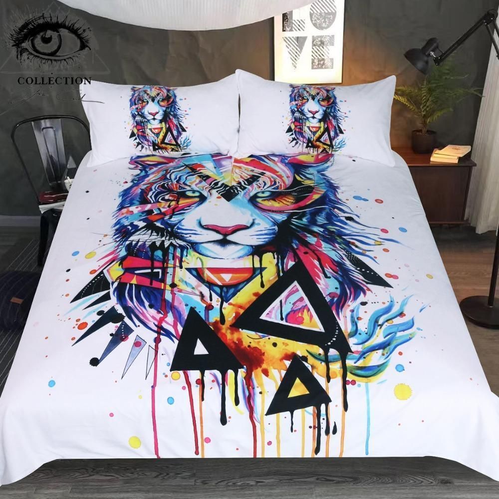 Shattered Tiger Bedding Set