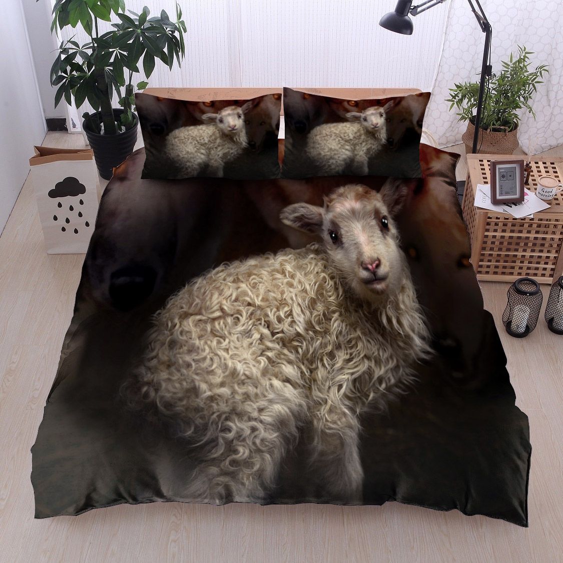 Sheep And Wolves Bedding Set