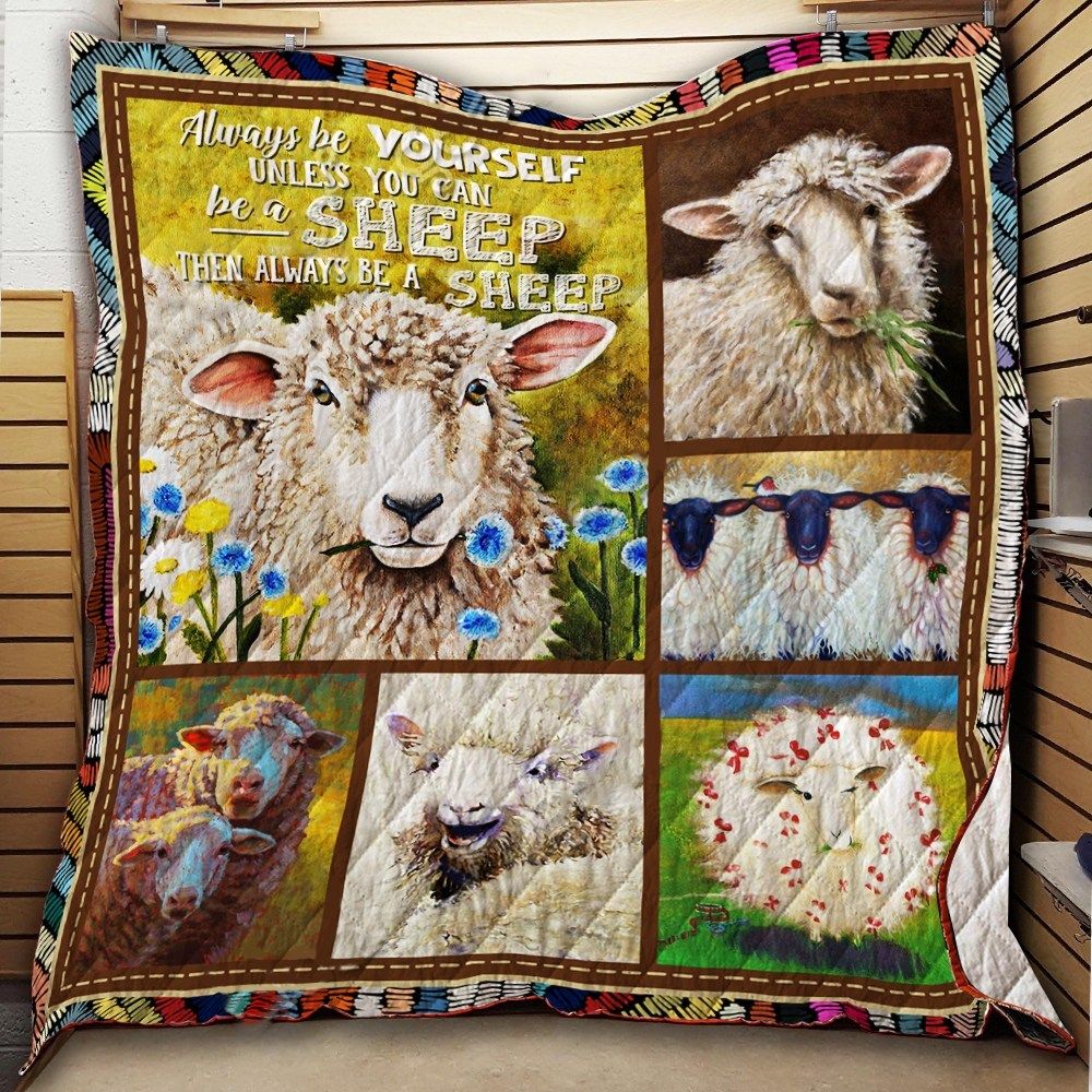 Sheep Be A Sheep Quilt Blanket DHC31121117TD
