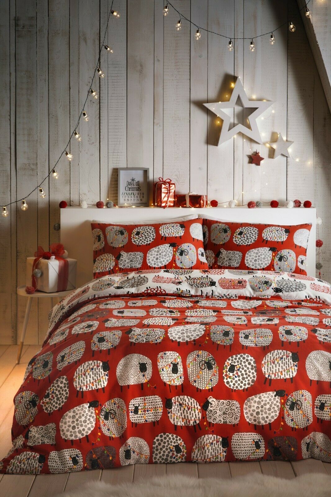 Sheep Christmas Bedding Set