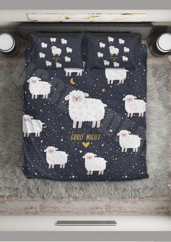 Sheep Good Night Bedding Set
