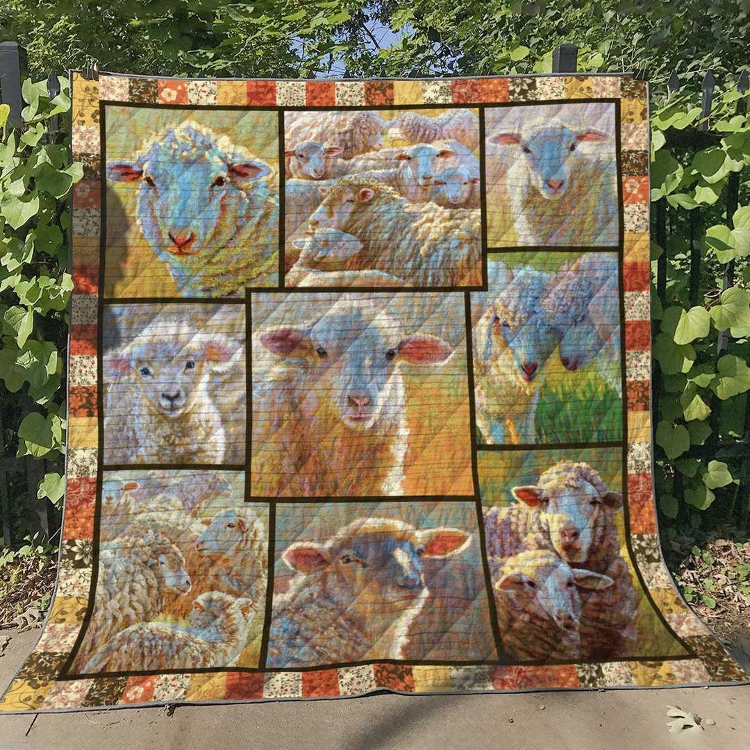 Sheep ML120615 Quilt Blanket
