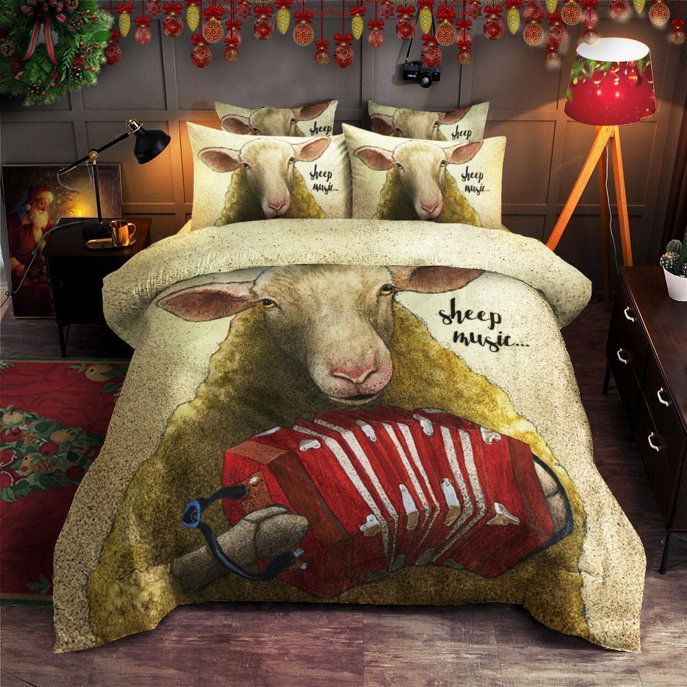Sheep Music Bedding Set
